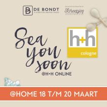 Ontmoet ons online tijdens h+h Cologne @home