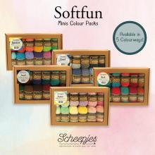 NIEUW: 5 Scheepjes Softfun Minis Colour Packs