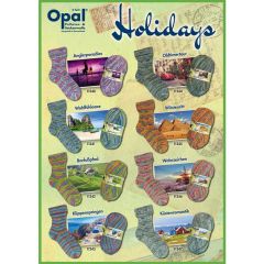 Opal Holidays 4-draads 5x100gr - 8 kleuren - 1st
