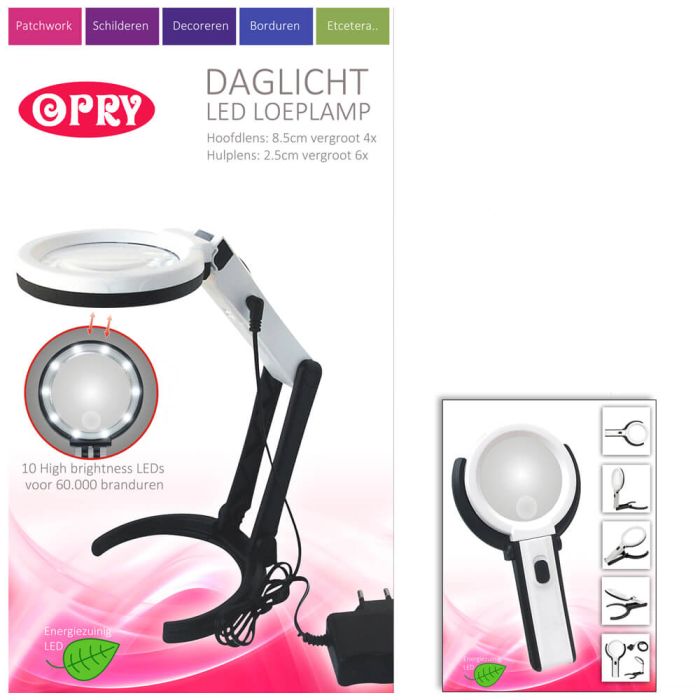 Opry Daglicht LED loeplamp 8,5 cm diameter 1st | De Bondt