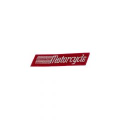 Applicatie Motorcycle rood - 5st