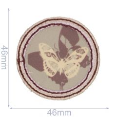 Applicatie Cirkel met vlinder - 5st