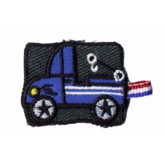 Applicatie Takelwagen blauw - 5st