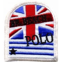 Applicatie Beach Polo GB vlag - 5st