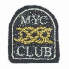 Applicatie MYC club met zeemansknopen - 5st