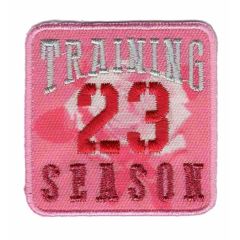 Applicatie Training 23 season roze - 5st