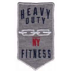 Applicatie Heavy duty fitness grijs - 5st