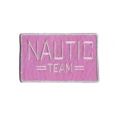 Applicatie Nautic team roze - 5st