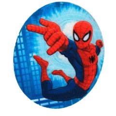 Applicatie Spiderman ovaal assortiment 2 stuks - 6 sets