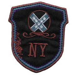 Applicatie New York donker blauw - 5st
