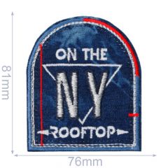 Applicatie ON THE NY ROOFTOP jeans - 5st