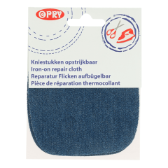 Opry Kniestukken opstrijkbaar jeans - 5st