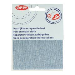 Opry Reparatiedoek jeans opstrijkbaar 10x40cm - 10St.