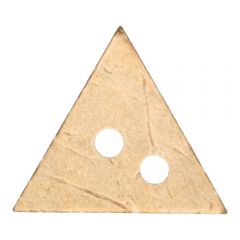 Kokosknoop driehoek 4cm - 25st