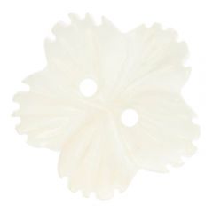 Knoop parelmoer bloem 44 - 40st