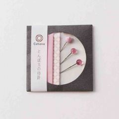 Cohana Sakura glaskopspelden 0.50x37mm roze - 1x3st