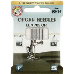 Organ Needles Eco-pack ELX705 chroom 5 naalden - 20st