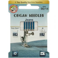 Organ Needles Eco-pack jeans 5 naalden - 20st