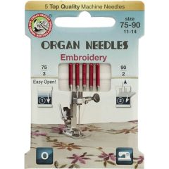 Organ Needles Eco-pack borduren 5 naalden - 20st