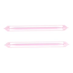 Stekenhouders plastic roze - 10x2st