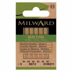 Milward Machinenaalden quilting 80-12 - 5x6st
