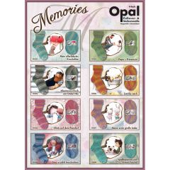 Opal Memories 4-draads ast. 5x100g - 8 kleuren - 1st
