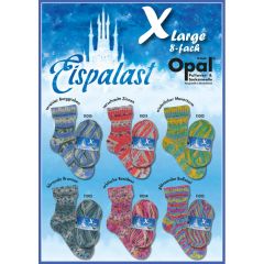 Opal XLarge Eispalast 8-draads ast. 4x150g - 6 kleuren - 1st