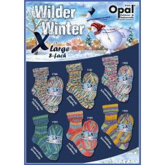 Opal XLarge Wilder Winter 4x150gr - 6 kleuren - 1st