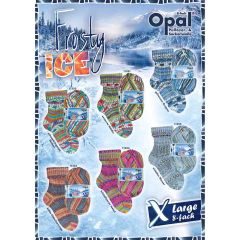 Opal XLarge Frosty Ice 8-draads 4x150g - 6 kleuren - 1st