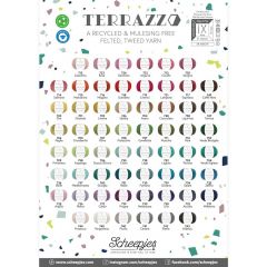 Scheepjes Terrazzo poster A2 formaat - 1st