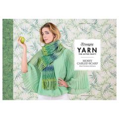 YARN The After Party nr.12 Mossy Cabled Scarf - 20st