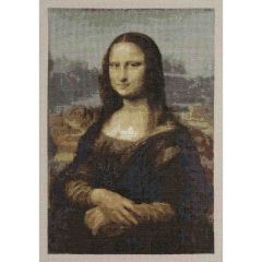 DMC Kruissteek kit Mona Lisa - Louvre collectie - 1st