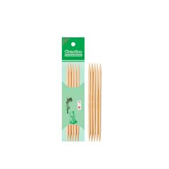 ChiaoGoo Sokkennaalden bamboe 13cm 2.00-8.00mm naturel - 3st