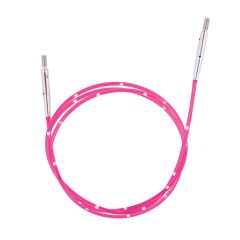 KnitPro SmartStix kabel 100cm roze - 3st