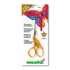 Madeira Ooievaarsschaar verguld 9cm - 1st