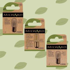 Milward Naaimachinelamp bajonet 15w - 5st