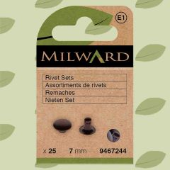 Milward Siernieten sets 7mm - 5x25st