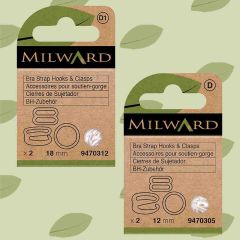 Milward BH-accessoires set transparant - 5st