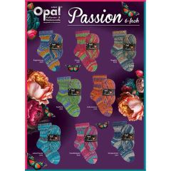 Opal Passion 6-draads 4x150gr - 8 kleuren