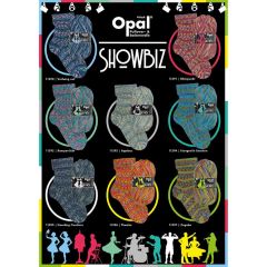 Opal Showbiz 4-draads 5x100gr - 8 kleuren