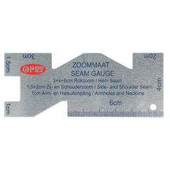 Opry Zoommaat aluminium - 10st